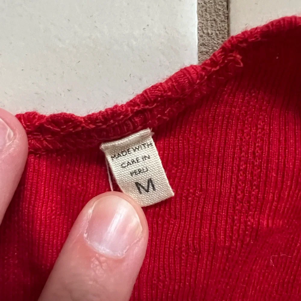 Doen Romy LS Tee - Red - Picture 4 of 6